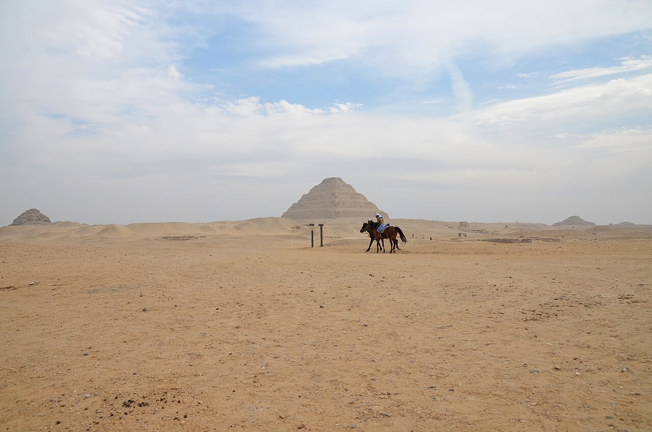 Saqqara in Egypt