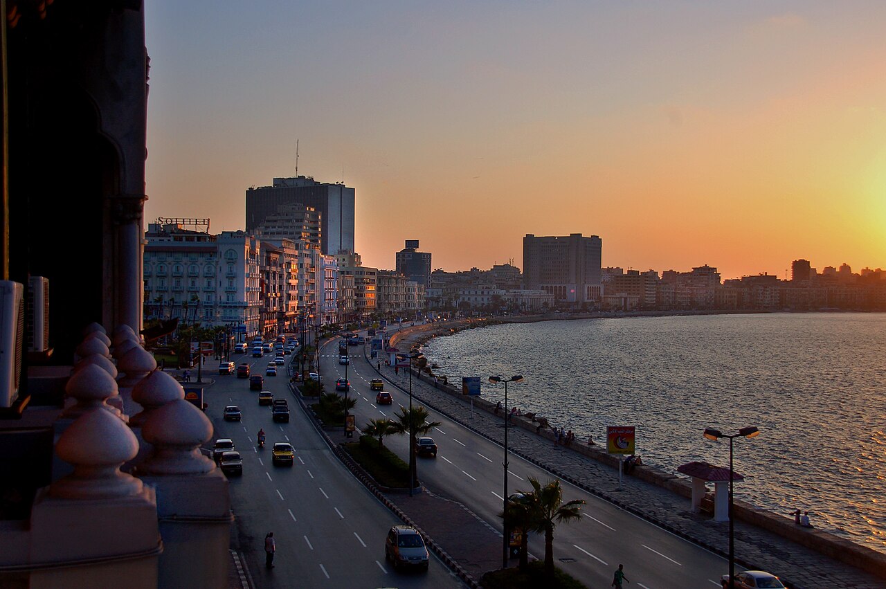 Photograph of Alexandria Waterfront, Egypt